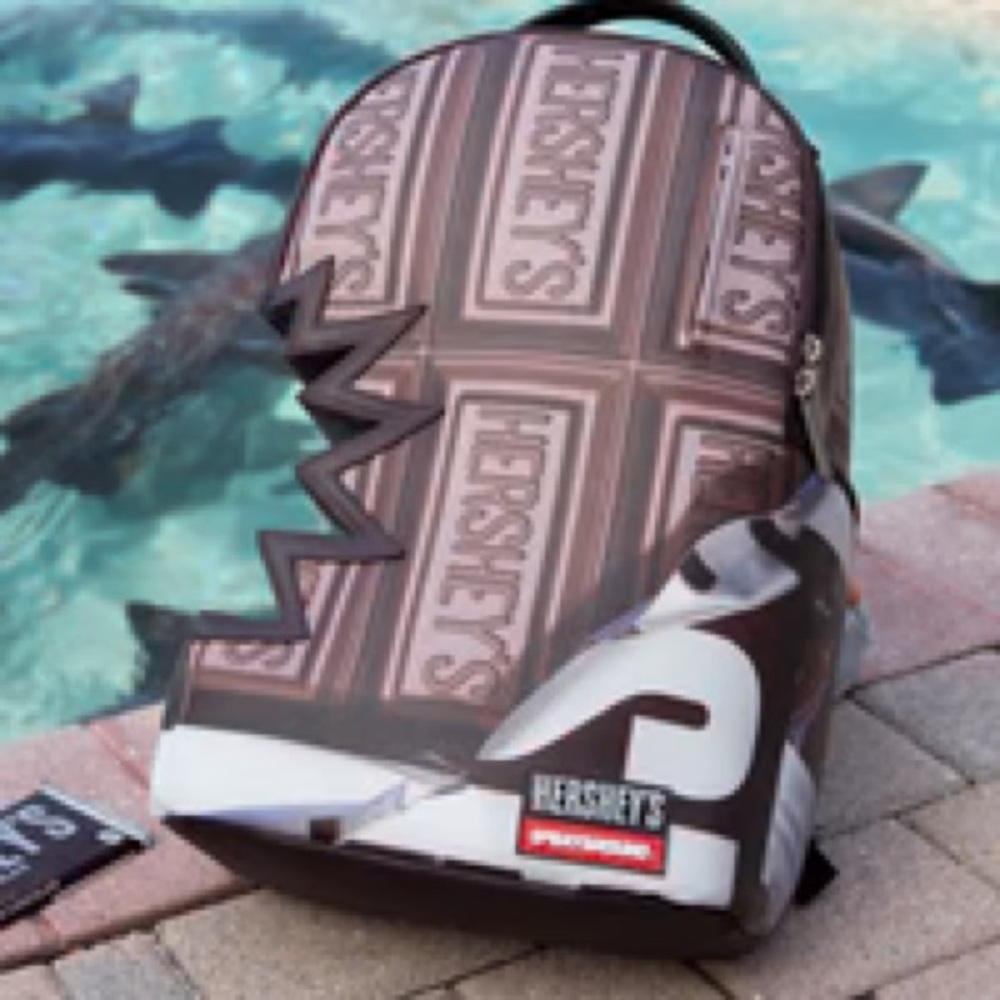 HTF NWT Limited Edition Hershey/Sprayground Sharkbite Unisex Backpack!!